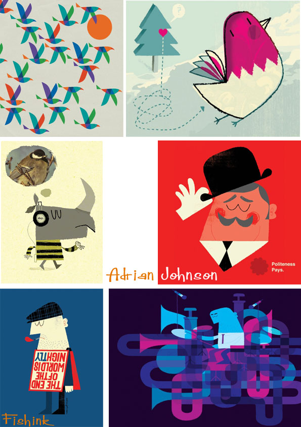 Adrian Johnson Illustrator Of Modern Vintage Work Adrian Johnson Illustrator Of Modern Vintage Work