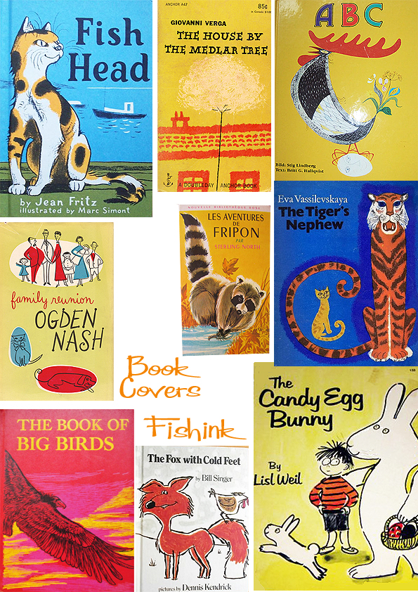 Fishinkblog 5128 Vintage Book Covers 1