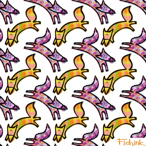 Fishinkblog 6115 Fishink Foxes Repeat
