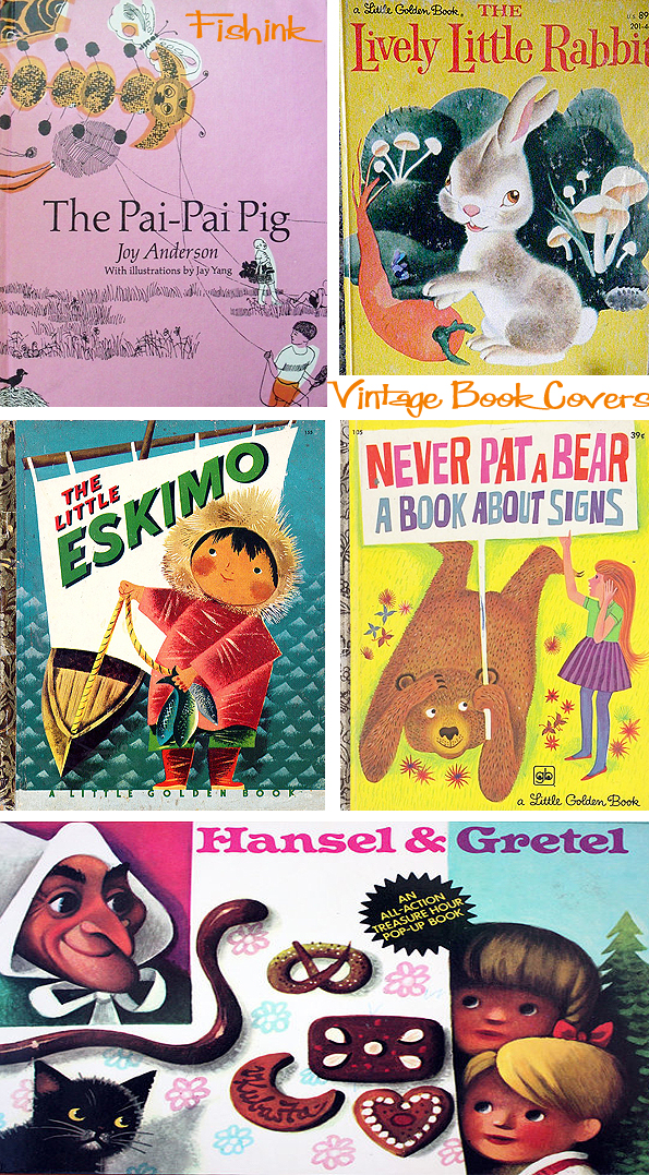 Fishinkblog 6720 Vintage Kid's Books 24