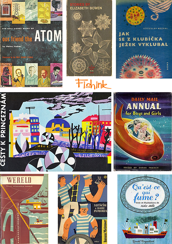 Fishinkblog 8062 Vintage Book Covers 2