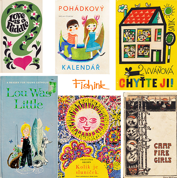 Fishinkblog 8074 Vintage Book Covers 14