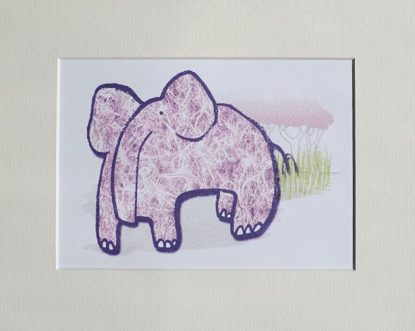 Framed Elephant
