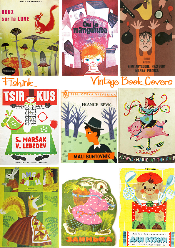 Fishinkblog 8949 Vintage Book Covers 2