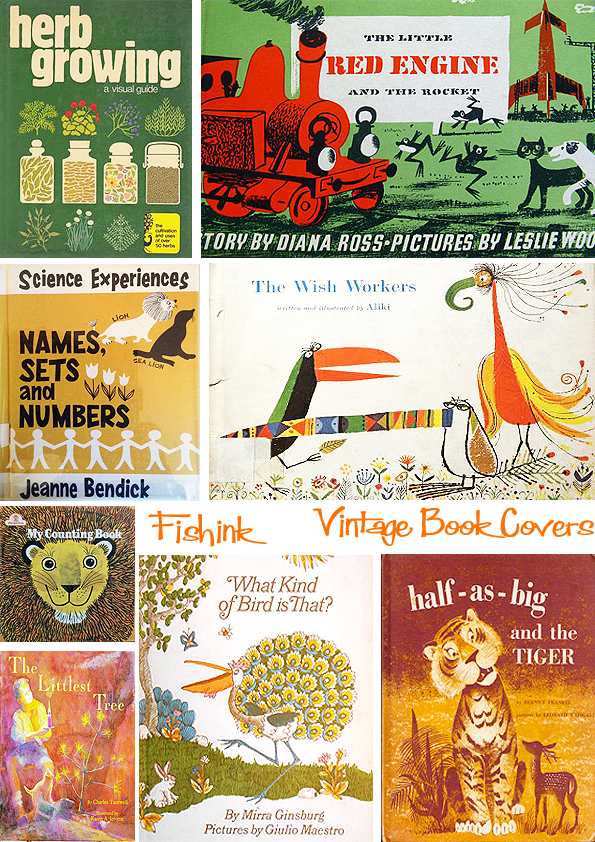 Fishinkblog 8954 Vintage Book Covers 7