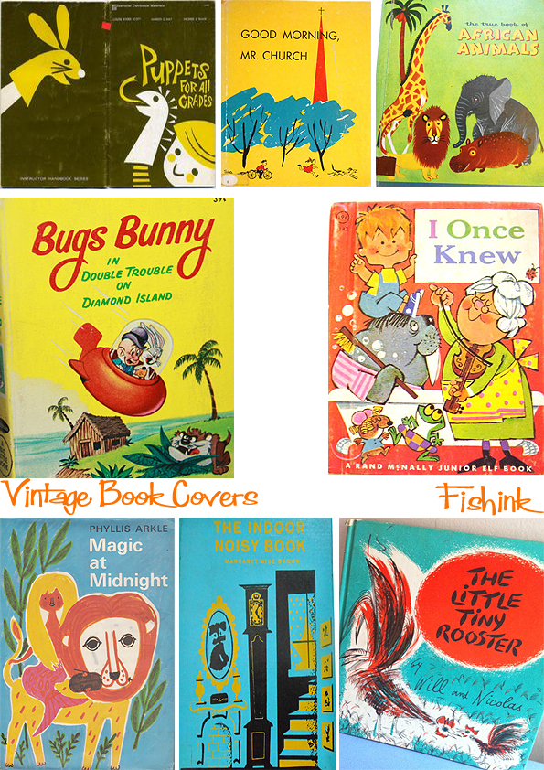 Fishinkblog 8956 Vintage Book Covers 9