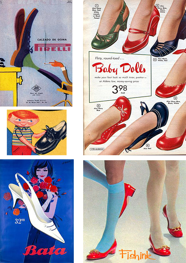 Fishinkblog 9660 Vintage Shoe Posters 4
